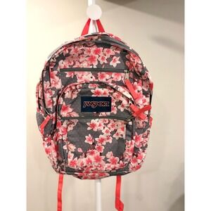 big coral jansport backpack Student Overexposed 34 Ltrs (Coral Sparkle/White) Fashion while a padded laptop sleeve keeps your tech protected on the move JanSport Big Student Laptop Backpack,